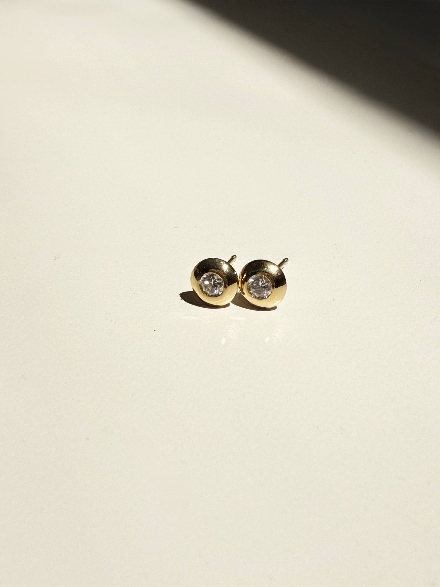 The Diamond Stud - 14K Gold