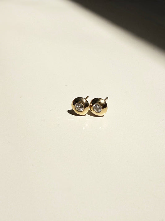 The Diamond Stud - 14K Gold