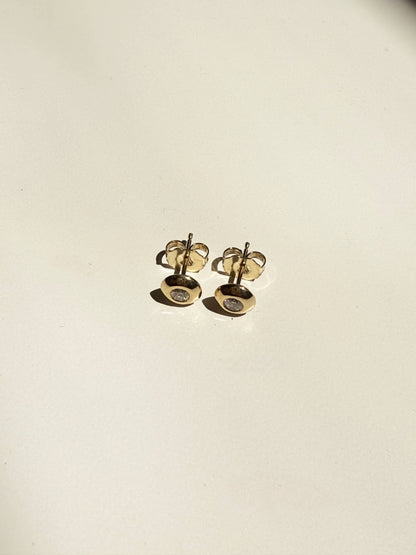 The Diamond Stud - 14K Gold