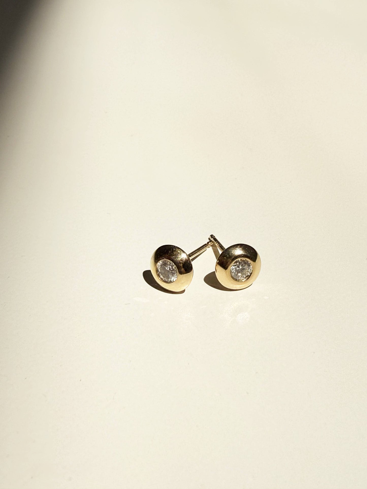The Diamond Stud - 14K Gold