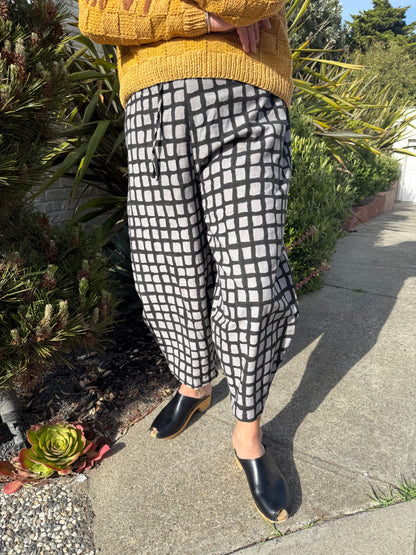 Marius Black Grid And Grey