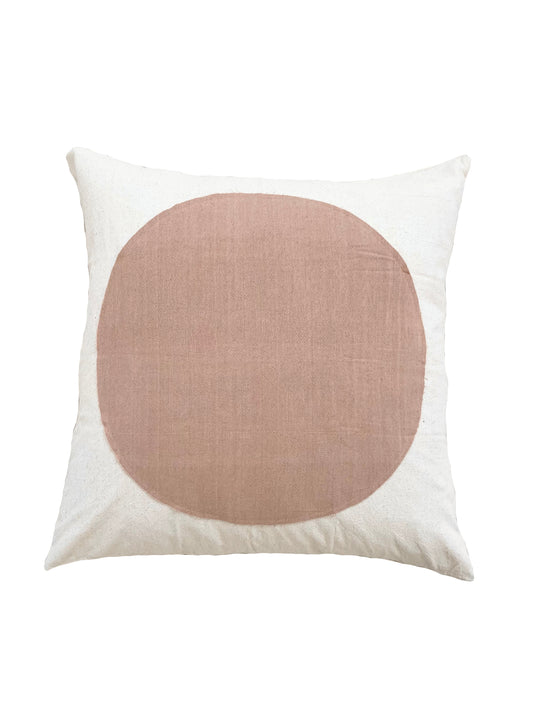 Himalayan Moon & White Pillow Cover 18x18in