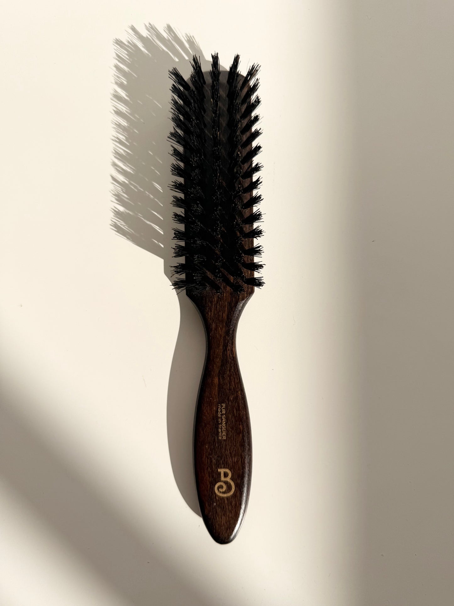 Hair Straightener Brush - 100% natural