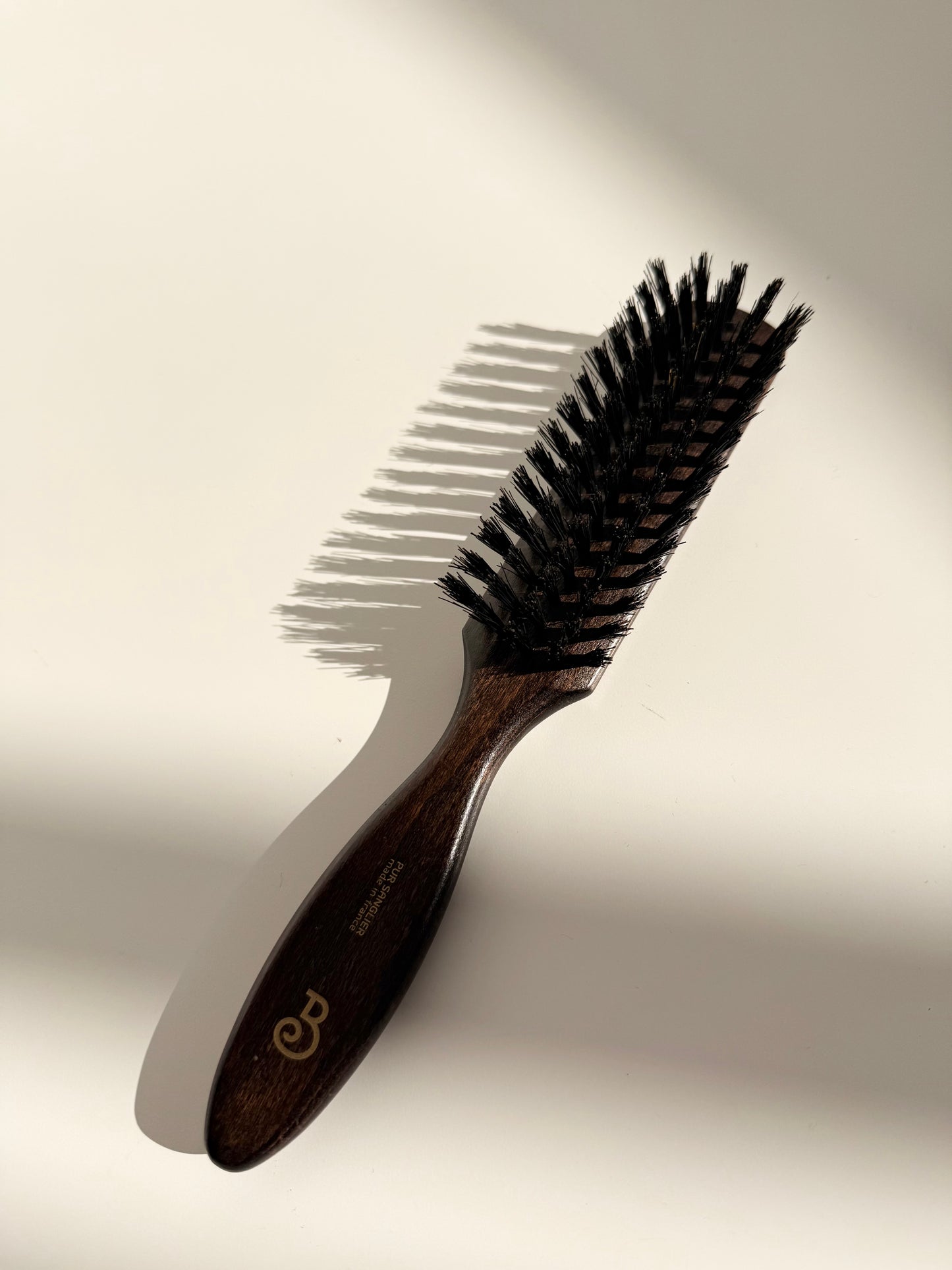 Hair Straightener Brush - 100% natural