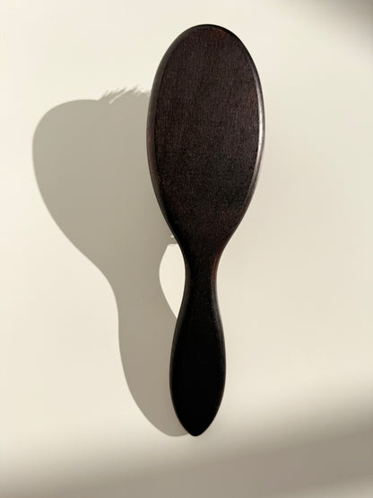 Large French Pneumatic Brush with Wild Boar - 100% natural