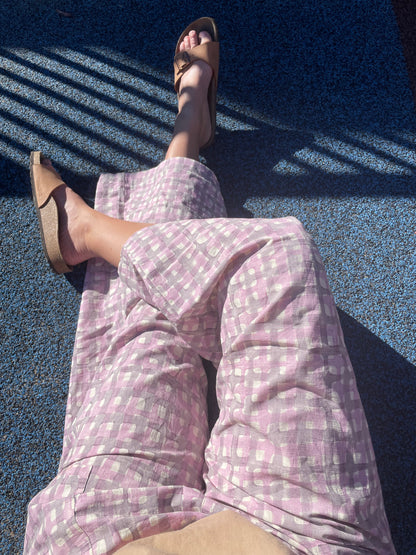 Omar Night Grid Pants