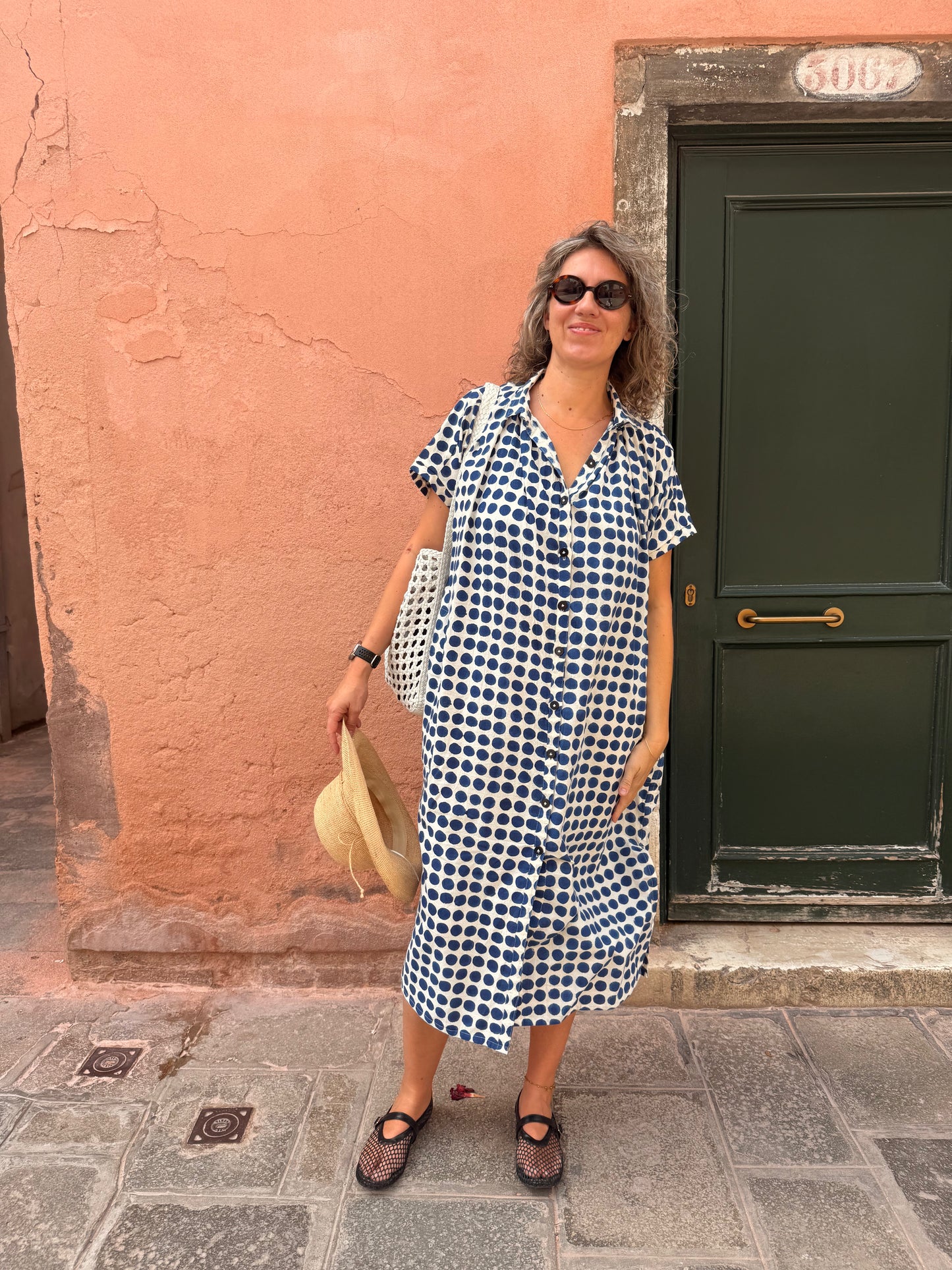 Elise Blue Dots