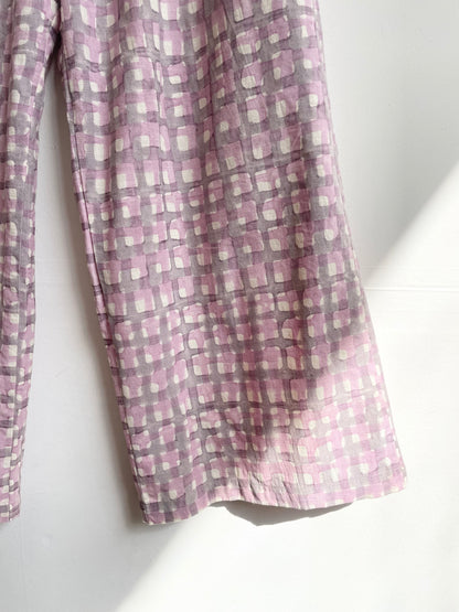 Omar Night Grid Pants