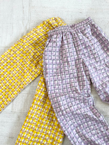 Omar Night Grid Pants