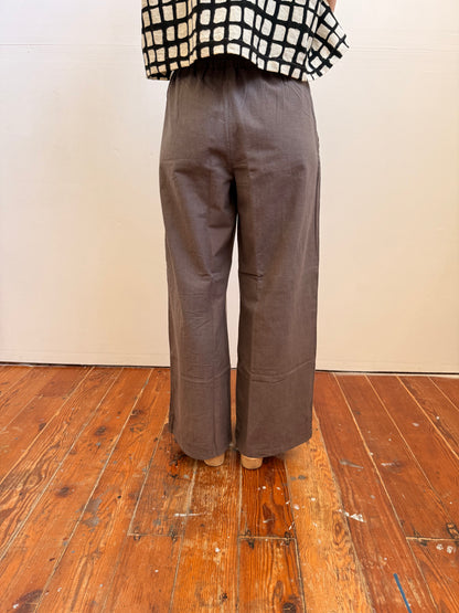 Parton Grey & Chocolate Grey Pants