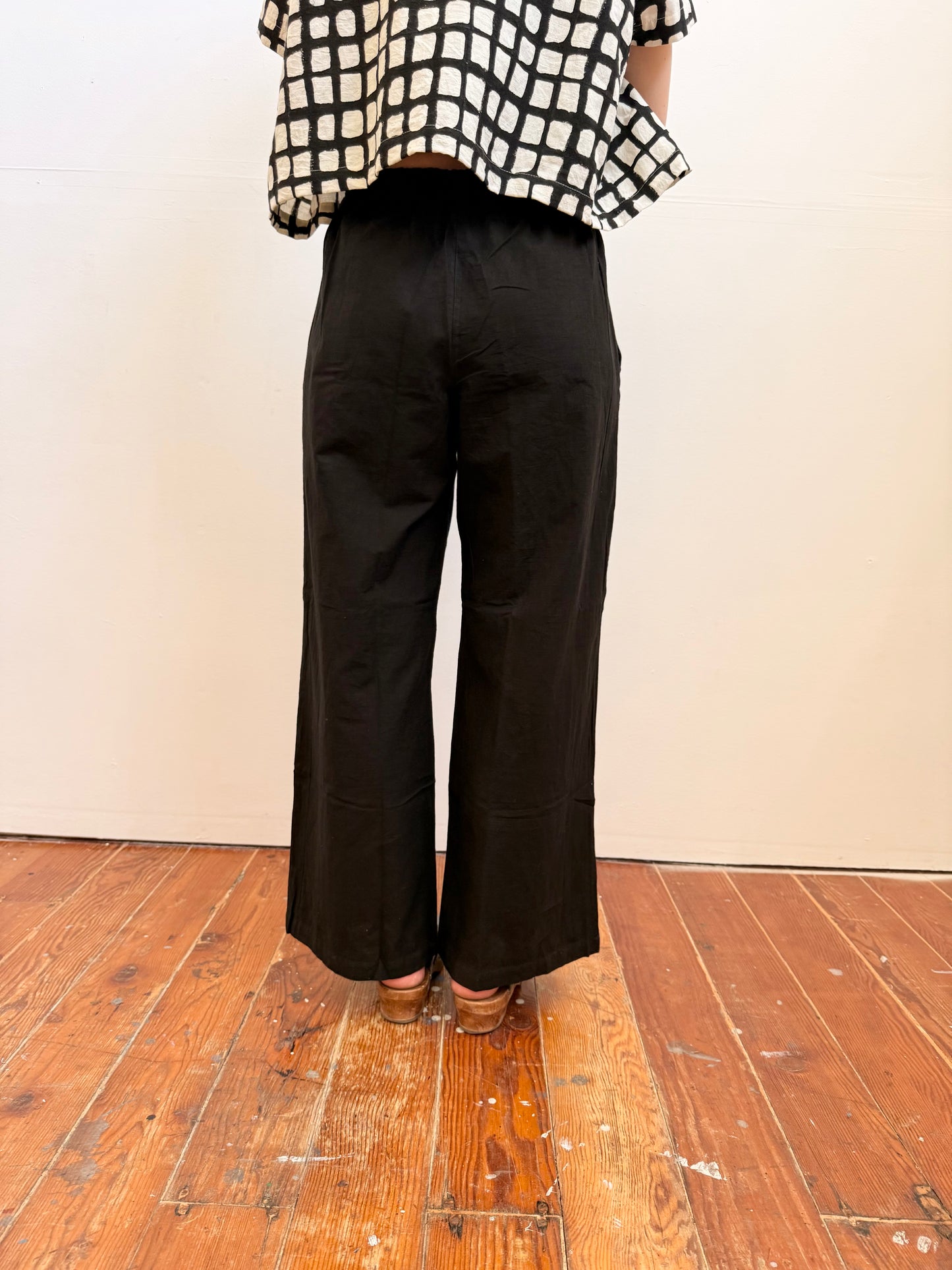 Parton Indigo & black Pants