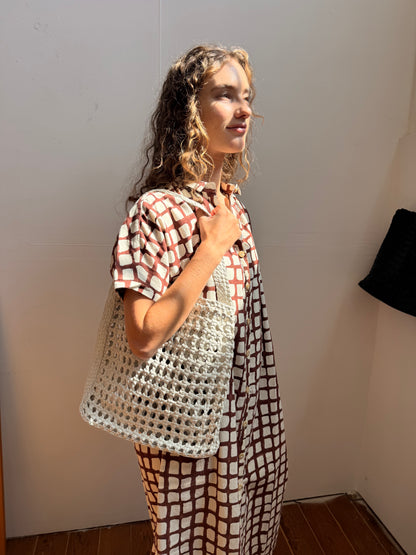 Maha White Bag