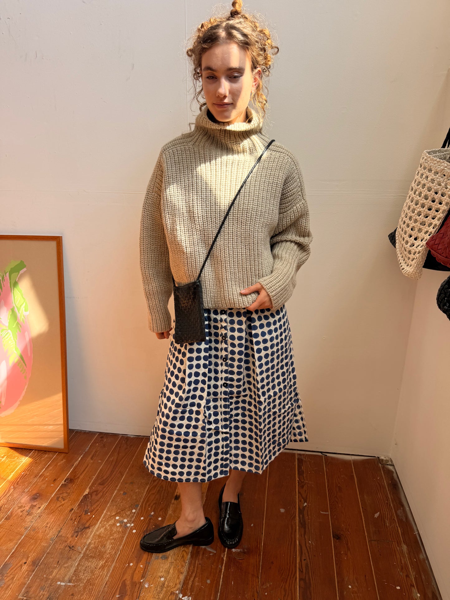 Bruno Highland Wool Sweater - Beige