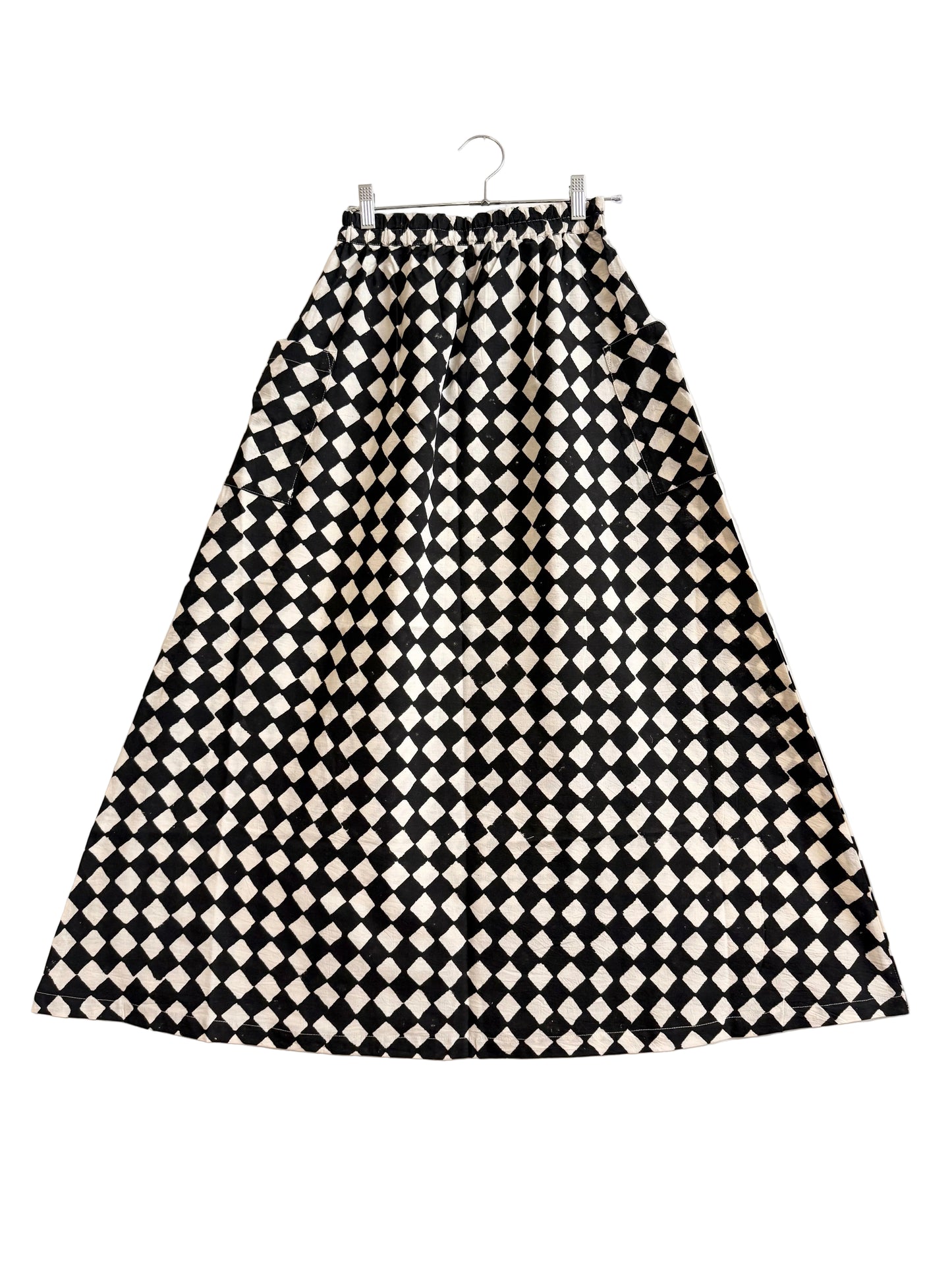 Tilda Skirt Black Losange