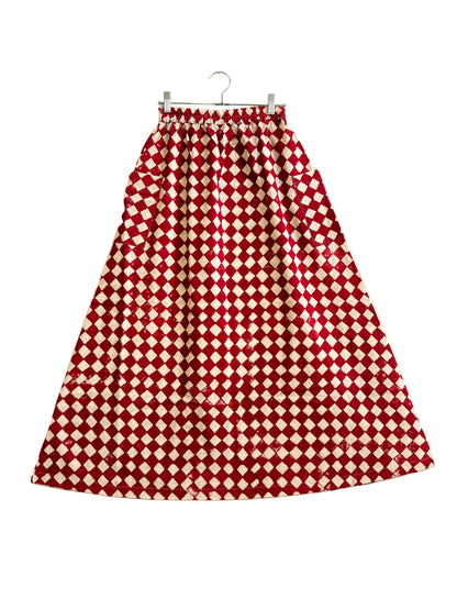 Tilda Skirt Madder Losange