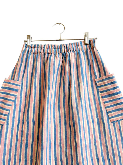 Tilda Skirt Blue and Pink