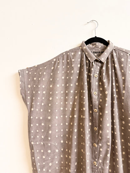 Elise Grey Dots