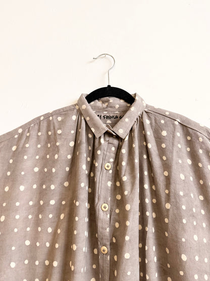 Elise Grey Dots