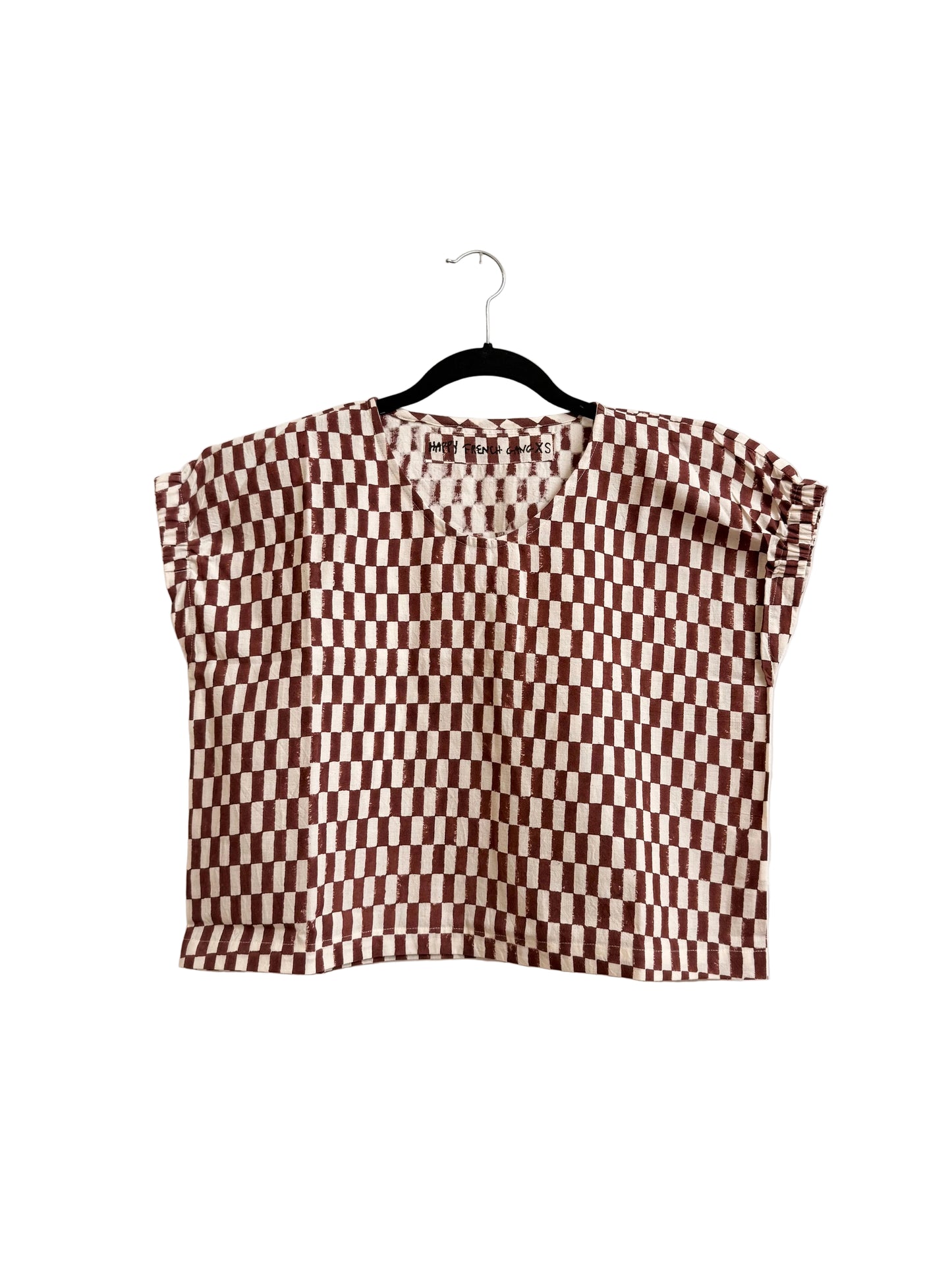 Zélia Top Petit Rectangle - Brown