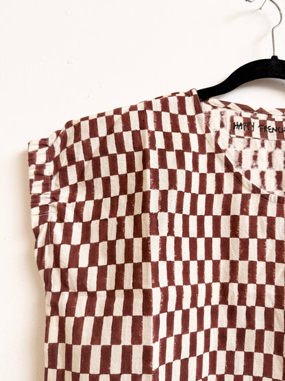 Zélia Top Petit Rectangle - Brown