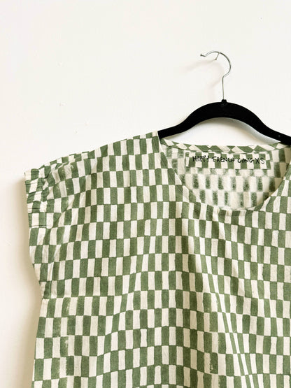 Zélia Top Petit Rectangle - Green