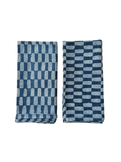 Indigo Petit Rectangle Napkins - Set of 2