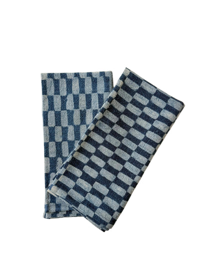 Indigo Petit Rectangle Napkins - Set of 2