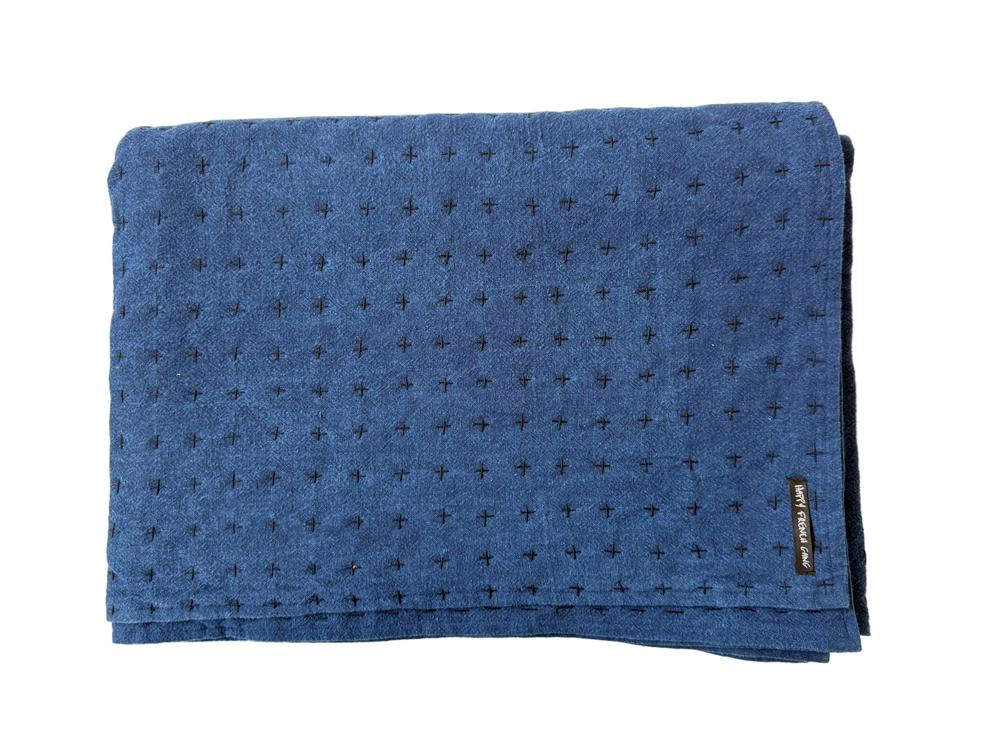 Indigo Quilt 75x55in