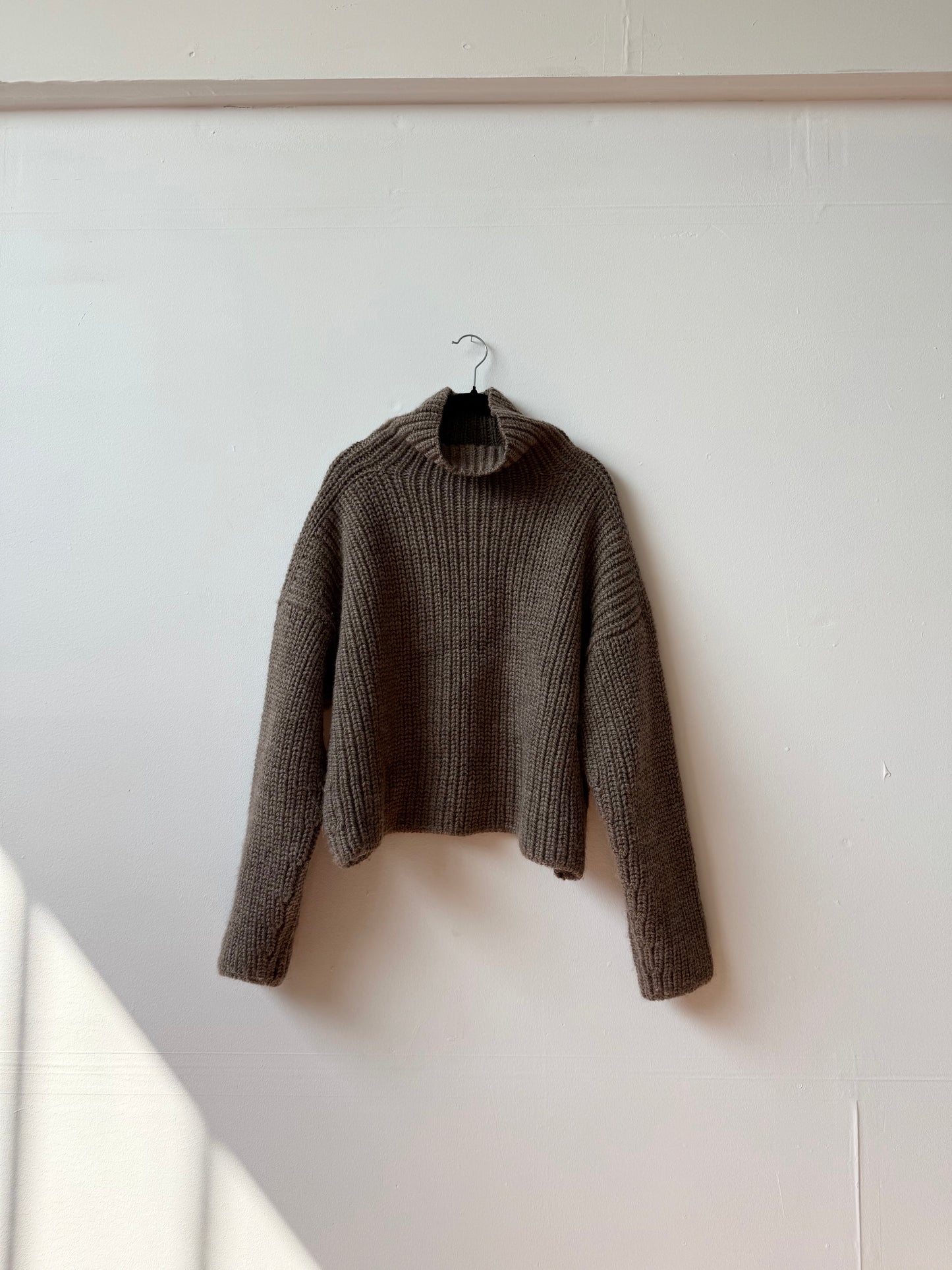 Brown Bruno Highland Wool Sweater