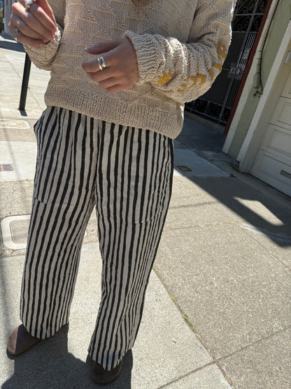 Omar Black Stripes