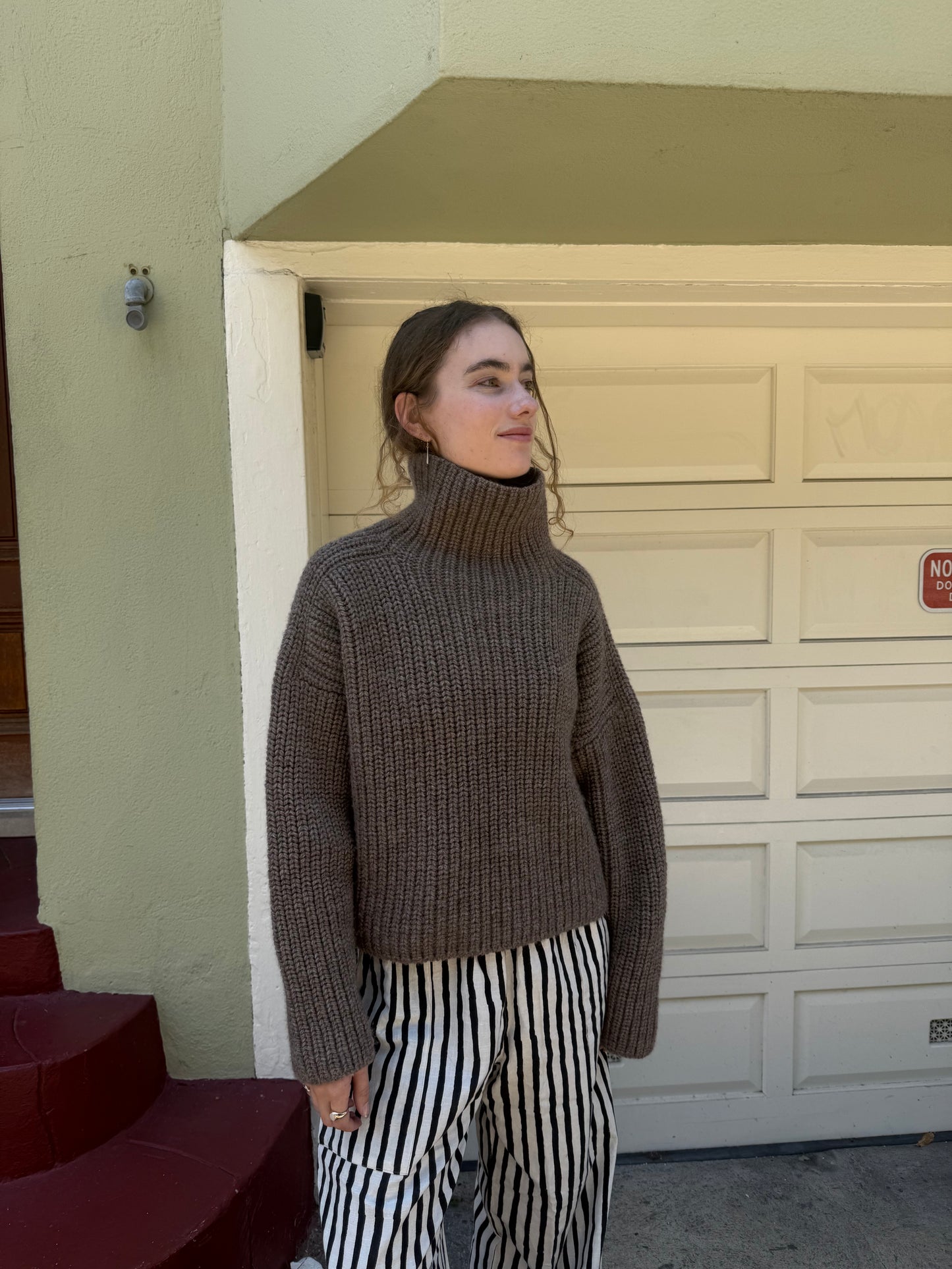 Brown Bruno Highland Wool Sweater