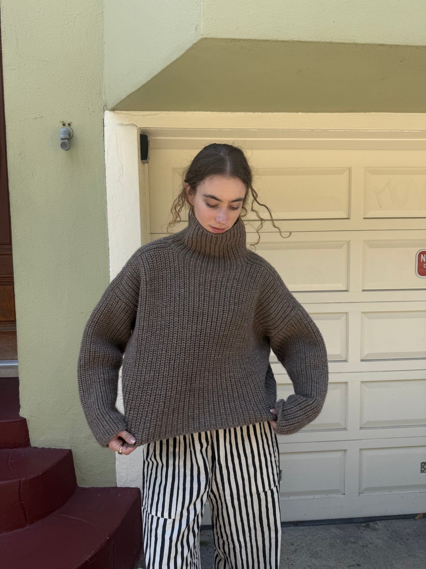 Brown Bruno Highland Wool Sweater