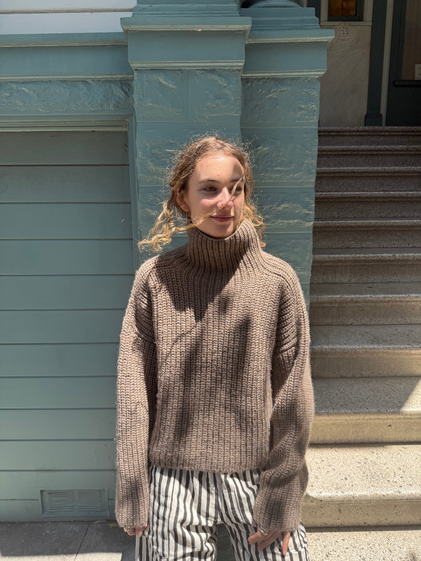 Brown Bruno Highland Wool Sweater