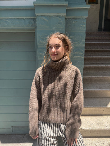 Brown Bruno Highland Wool Sweater