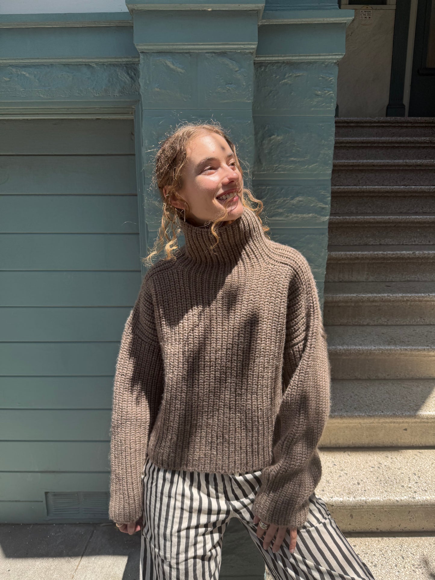 Brown Bruno Highland Wool Sweater