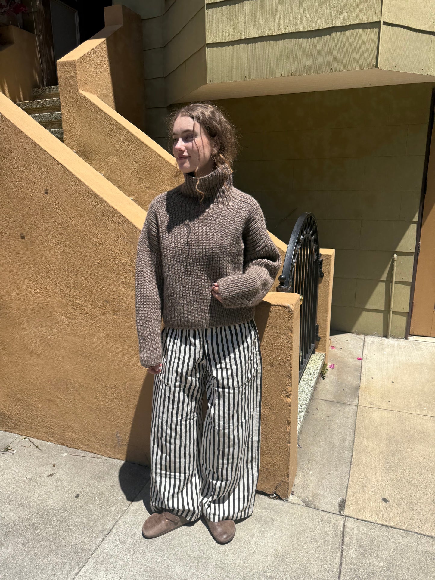 Brown Bruno Highland Wool Sweater