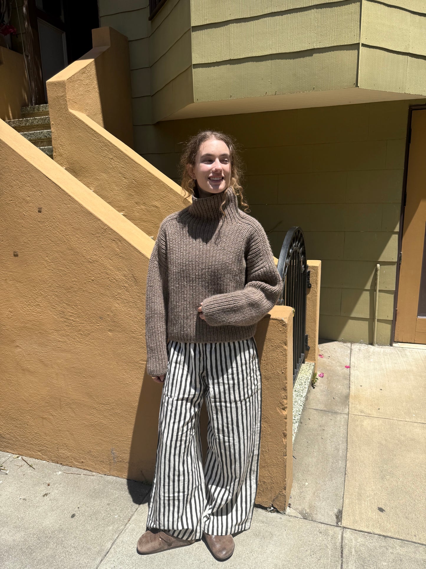 Brown Bruno Highland Wool Sweater