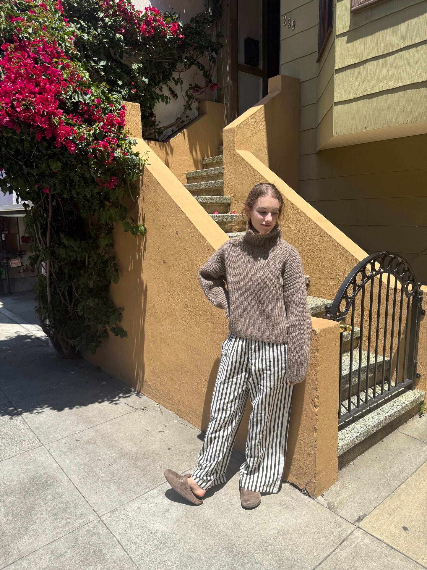 Brown Bruno Highland Wool Sweater