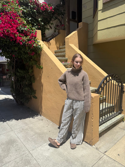 Brown Bruno Highland Wool Sweater