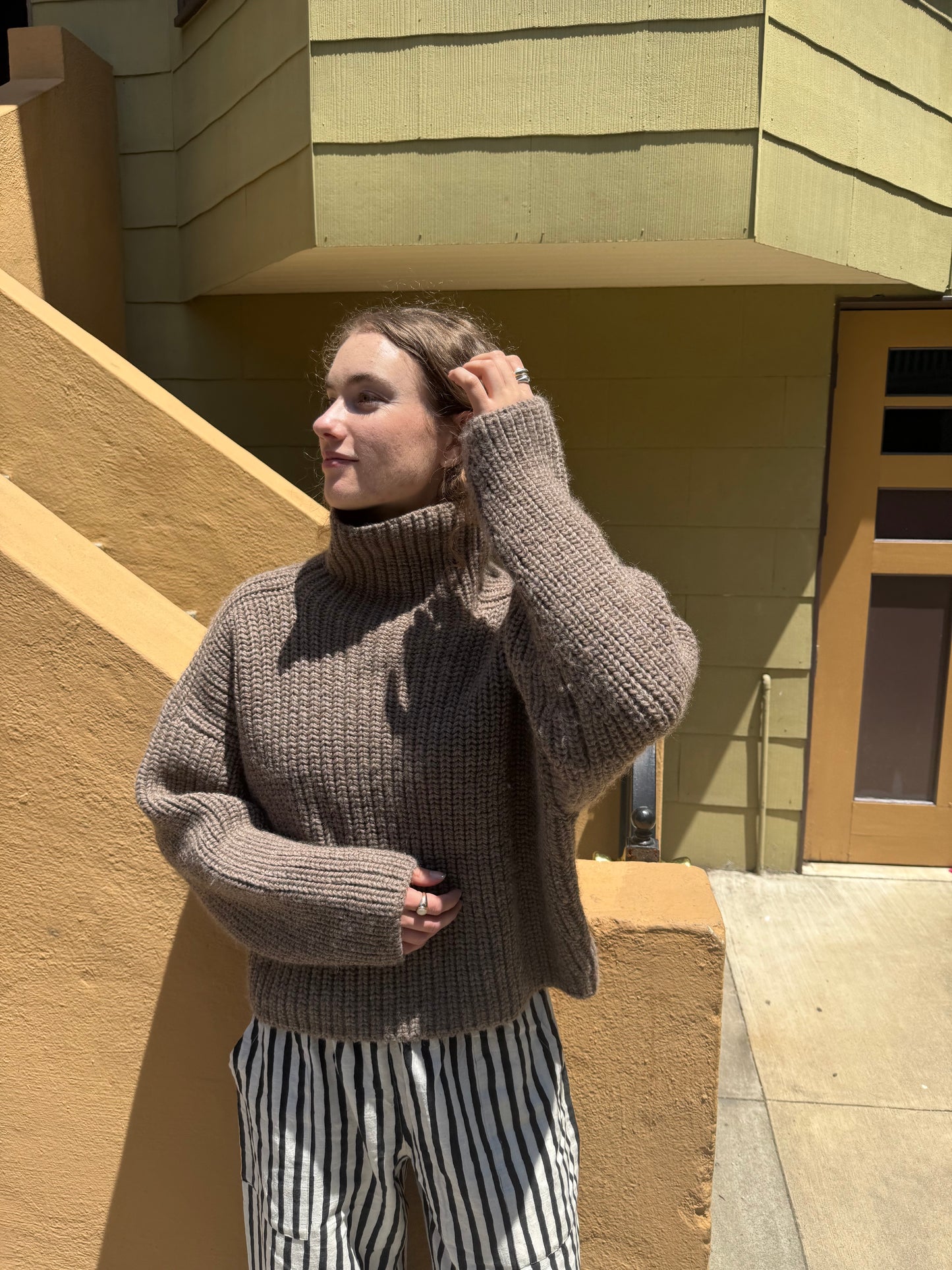 Brown Bruno Highland Wool Sweater