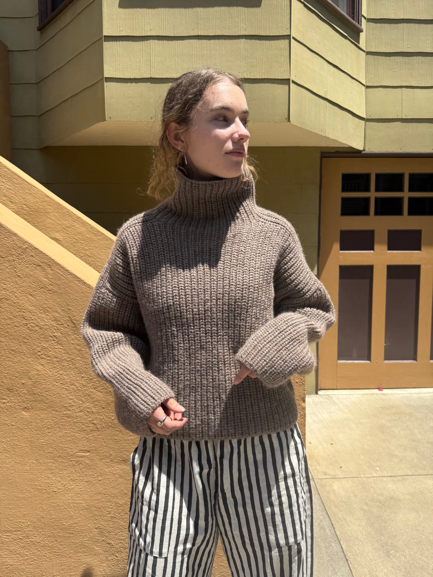 Brown Bruno Highland Wool Sweater
