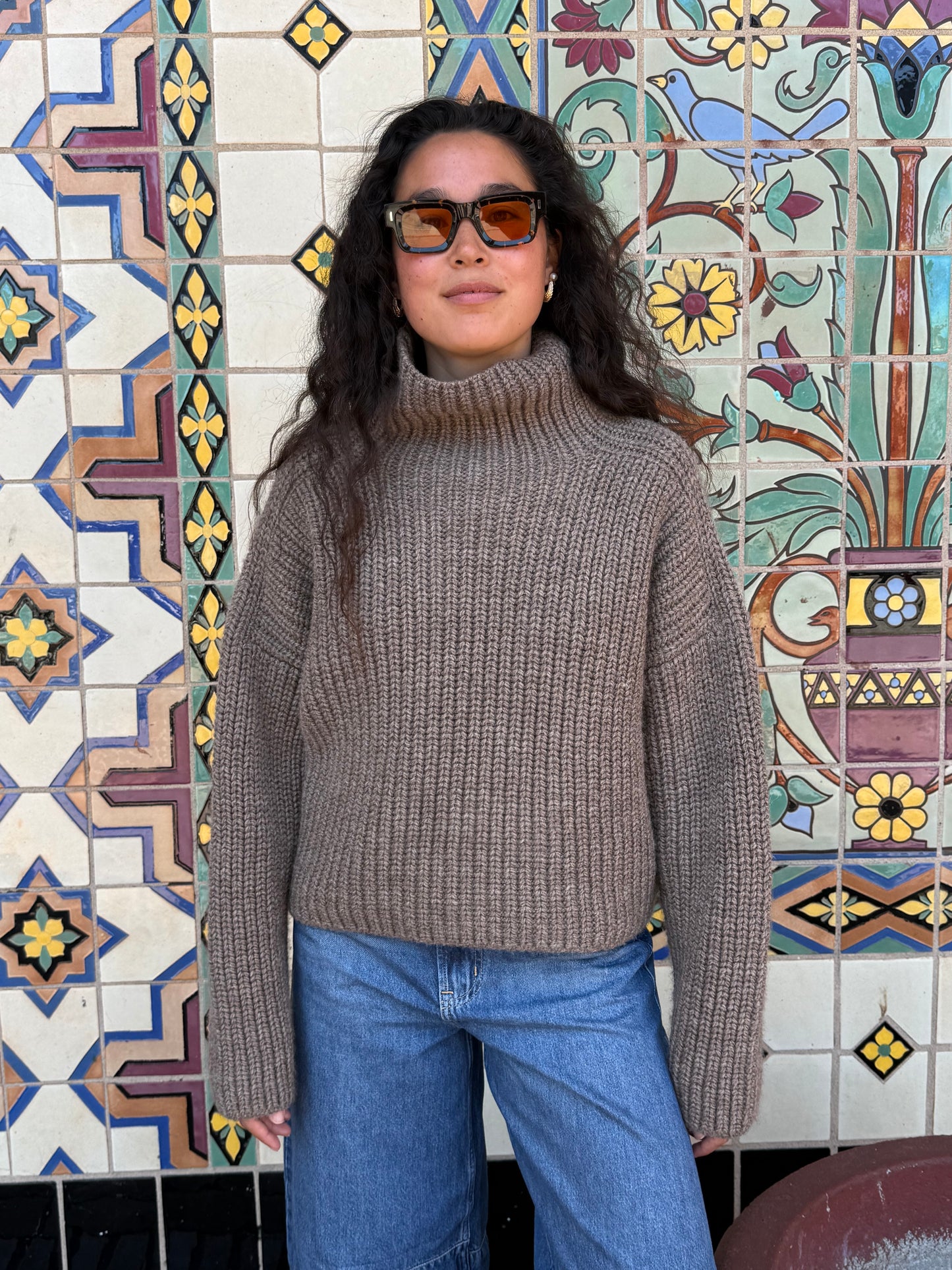 Brown Bruno Highland Wool Sweater