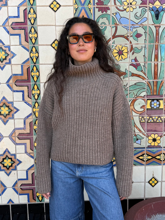 Brown Bruno Highland Wool Sweater