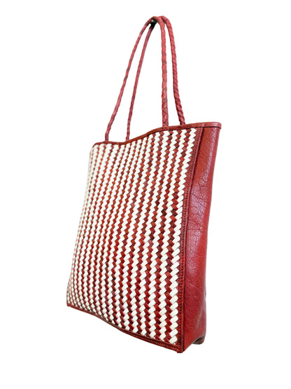 Darna Red and White Tote Bag
