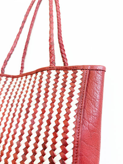 Darna Red and White Tote Bag