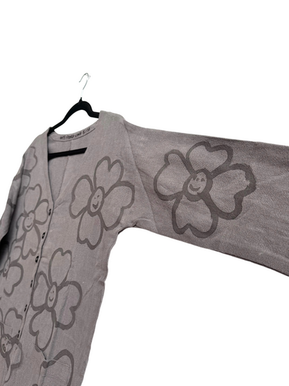 #117 Hand-painted Jumpsuit S/M - Les Fleurs
