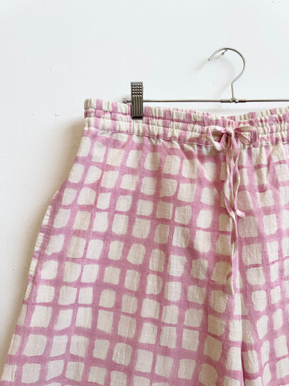 Marius Pink Grid Uni-Size