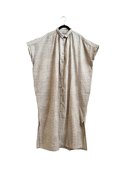Elise Dress Grey Small Checks