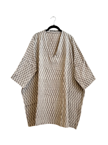 Dress / Tunic Grey Small Rectangle