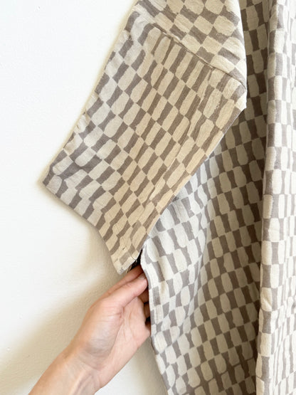 Dress / Tunic Grey Small Rectangle